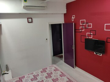 Bedroom in 2 BHK Apartment at Gala Pride Palms, Kolshet Road – for Rent