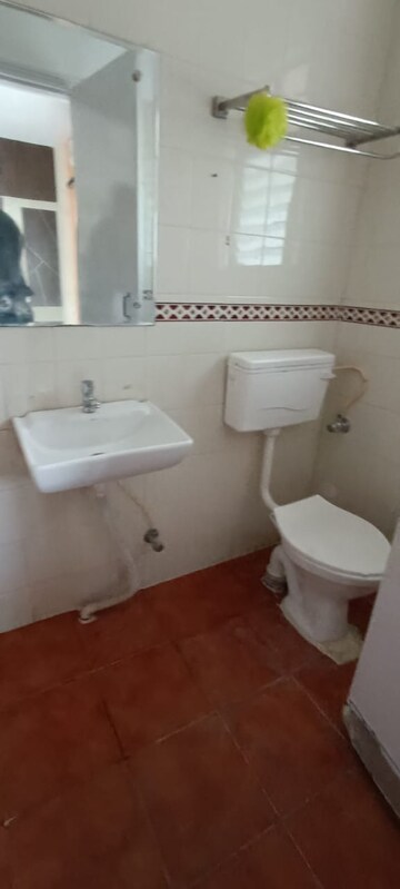 Bathroom in 2.5 BHK Apartment at Paranjape Ojas, Pashan Sus Road – for Rent