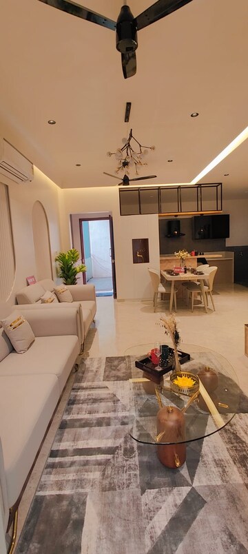 Living Room in 2 BHK Apartment at Chaandrai Redision Royal, Kondhwa – for Sale