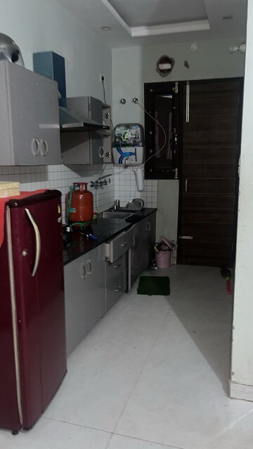 Kitchen in 1 BHK Builder Floor at Dhakoli Village – for Rent