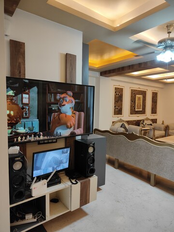 Living Room in 4 BHK Apartment at Ansal API Esencia, Sector 67 – for Rent