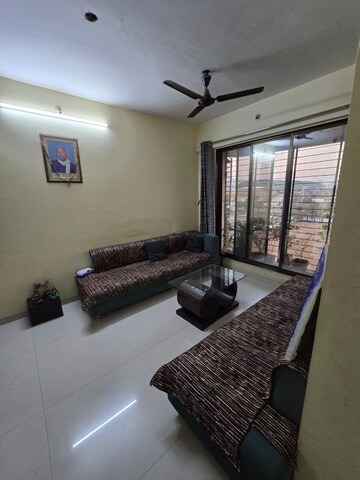 Living Room in 2 BHK Apartment at Galaxy  Krishna Tower, Kharghar – for Rent