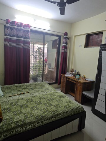 Master Bedroom in 2 BHK Apartment at Galaxy  Krishna Tower, Kharghar – for Rent