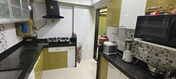 Kitchen in 3 BHK Apartment at Adhiraj Gardens, Kharghar – for Rent