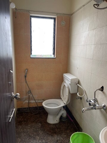 Bathroom in 2 BHK Apartment at Mittal Silver Crescent, Kharadi – for Rent