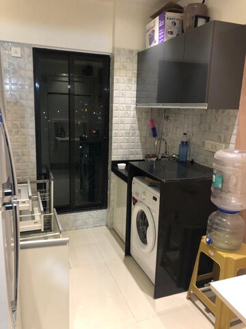 Kitchen in 1 RK Apartment at Mayfair The View, Vikhroli West – for Rent