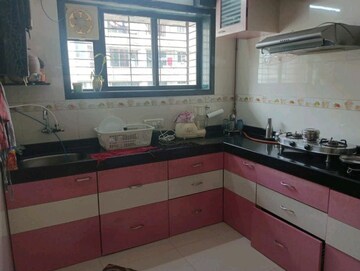 Kitchen in 2 BHK Apartment at Tilak Nagar Building, Tilak Nagar – for Sale