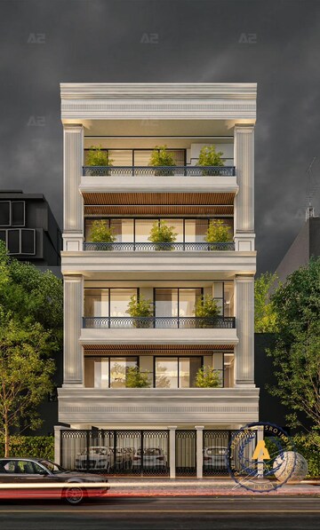 3 BHK Apartment – Exterior View View at Green Park - for Sale