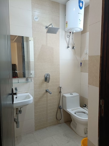 Bathroom in 3 BHK Apartment at Subhash Nagar – for Rent