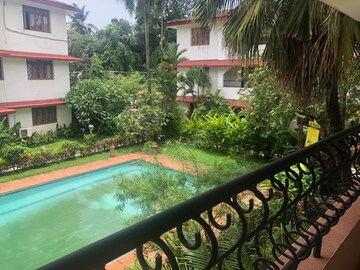 Balcony in 2 BHK Apartment at Arpora – for Rent