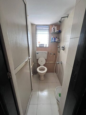 Bathroom in 1 BHK Apartment at Ajmera Valencia, Wadala West – for Rent