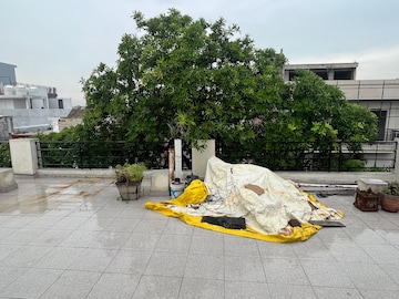 Terrace in 2 BHK Builder Floor at Lajpat Nagar I – for Rent