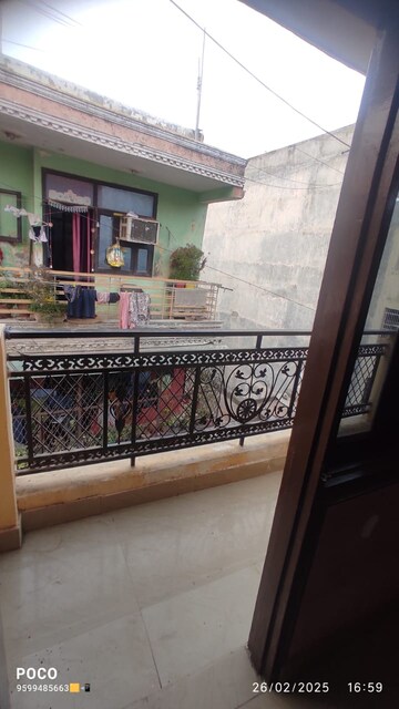 Balcony in 2 BHK Builder Floor at Mehrauli – for Rent