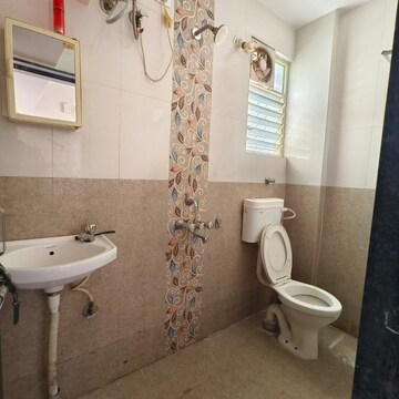 Bathroom in 1 RK Independent House at Wadgaon Sheri – for Rent