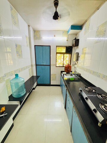 Kitchen in 1 BHK Apartment at Vijay Garden, Ghodbunder Road – for Rent