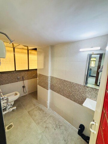 Kitchen in 1 BHK Apartment at Vijay Garden, Ghodbunder Road – for Rent
