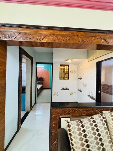 Kitchen in 1 BHK Apartment at Vijay Garden, Ghodbunder Road – for Rent