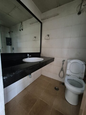 Bathroom in 3 BHK Apartment at Dhoot Time Residency, Sector 63 – for Rent