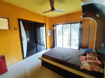 Master Bedroom in 2 BHK Apartment at Dedhia Platinum Lawns, Ghodbunder Road – for Rent