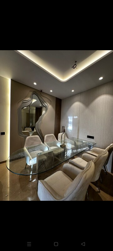 Living Room in 3 BHK Apartment at Rustomjee Summit, Borivali East – for Rent