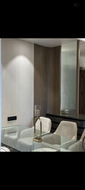 Living Room in 3 BHK Apartment at Rustomjee Summit, Borivali East – for Rent