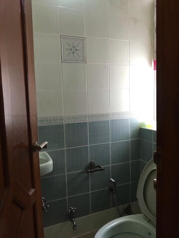 Bathroom in 2 BHK Builder Floor at Chittaranjan Park – for Rent