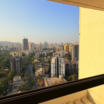 Balcony in 2 BHK Apartment at Kalpataru Paramount D, Majiwada – for Rent