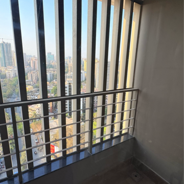 Balcony in 2 BHK Apartment at Kalpataru Paramount D, Majiwada – for Rent