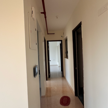 Building Lobby in 2 BHK Apartment at Kalpataru Paramount D, Majiwada – for Rent