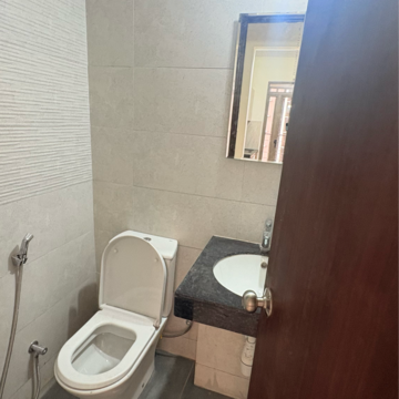 Bathroom in 2 BHK Apartment at Kalpataru Paramount D, Majiwada – for Rent