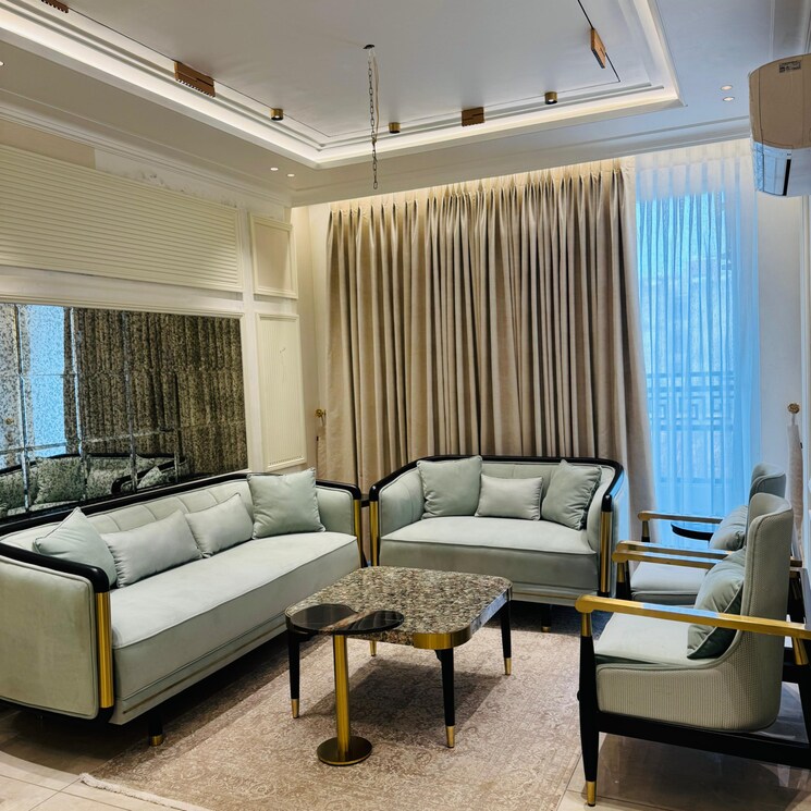 Living Room, nagla road 3 Bedroom 2025 Sq.Ft. Apartment In Nagla Road Zirakpur 8262338