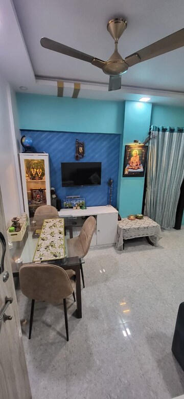 Living Room in 1 BHK Apartment at Seawoods West – for Sale