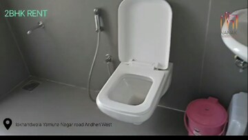 Bathroom in 2 BHK Apartment at RNA NG Eclat, Andheri West – for Rent