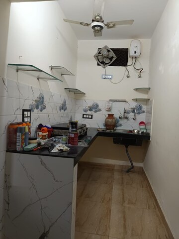 Kitchen in 1 BHK Builder Floor at Paschim Vihar – for Rent