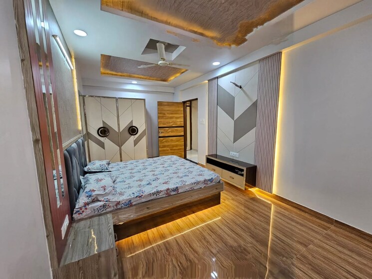 Bedroom, parth-palace 3 Bedroom 1250 Sq.Ft. Apartment In Patrakar Colony Jaipur 8262454