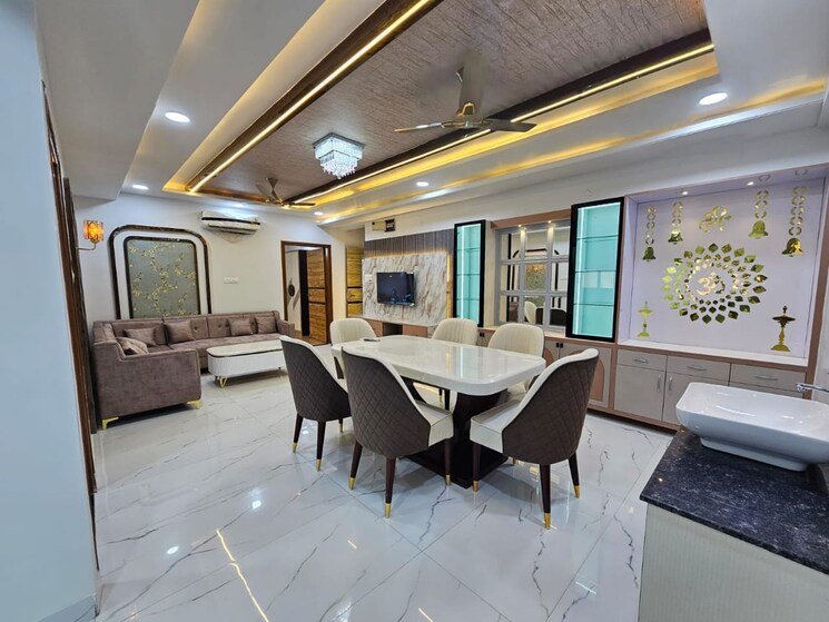 Master Bedroom, parth-palace 3 Bedroom 1250 Sq.Ft. Apartment In Patrakar Colony Jaipur 8262454