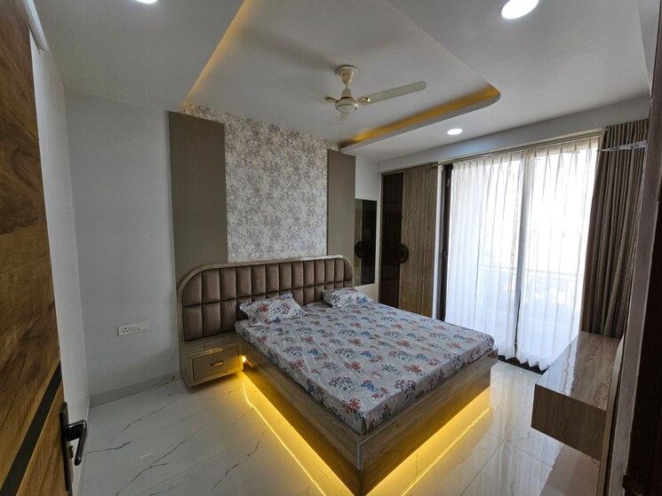 Bedroom, parth-palace 3 Bedroom 1250 Sq.Ft. Apartment In Patrakar Colony Jaipur 8262454