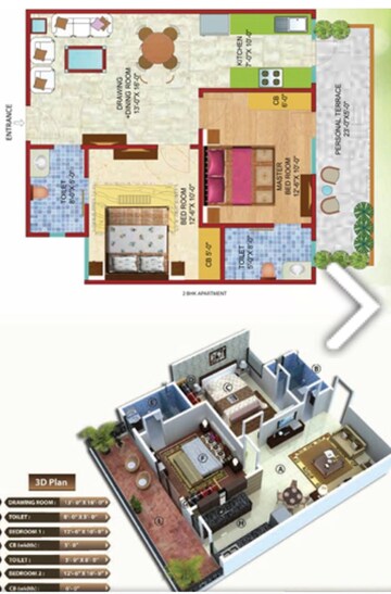 2 BHK Apartment – Exterior View View at GTM The Capital, Aman Vihar - for Sale
