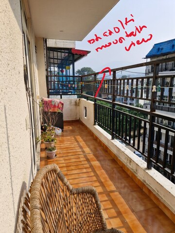 Balcony in 2 BHK Apartment at GTM The Capital, Aman Vihar – for Sale