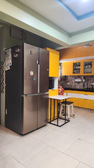 Kitchen in 3 BHK Apartment at Siddheshwar Nagar CHS, Tingre Nagar – for Rent
