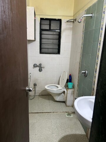Bathroom in 2 BHK Apartment at Magarpatta City Iris, Hadapsar – for Rent