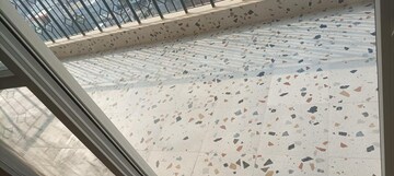 Balcony in 3 BHK Apartment at AWHO 6A, Vrindavan Yojna – for Rent