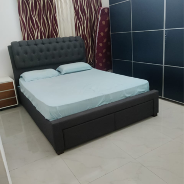 Bedroom in 2 BHK Apartment at Konark Splendour, Wadgaon Sheri – for Rent
