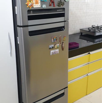 Kitchen in 2 BHK Apartment at Konark Splendour, Wadgaon Sheri – for Rent