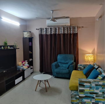 Living Room in 2 BHK Apartment at Konark Splendour, Wadgaon Sheri – for Rent