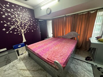 Bedroom in 3 BHK Apartment at Gabbana Apartment, Khar West – for Rent