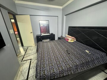Bedroom in 3 BHK Apartment at Gabbana Apartment, Khar West – for Rent