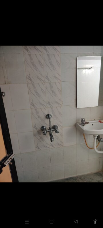 Bathroom in 1 RK Apartment at Adarsh Nagar CHS Worli, Worli – for Rent