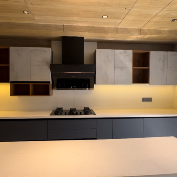 Kitchen in 4 BHK Builder Floor at Sector 10a – for Sale