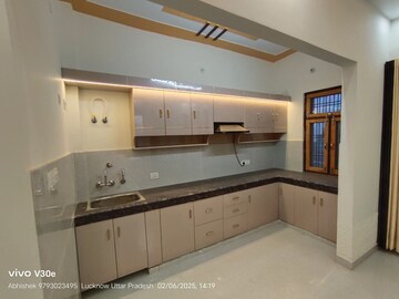 Kitchen in 3 BHK Independent House at Jankipuram Extension – for Sale